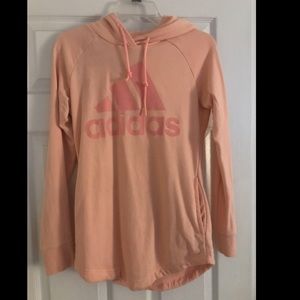 Women’s pink Adidas sweatshirt